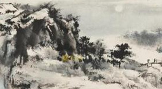 温庭筠的《过分水岭》采用了什么样的艺术手段？