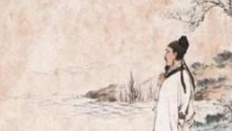 孟浩然的《晚泊浔阳望庐山》描绘了一副什么景象？
