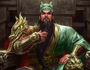 关羽：东汉末年刘备麾下名将，以忠义见称于后世