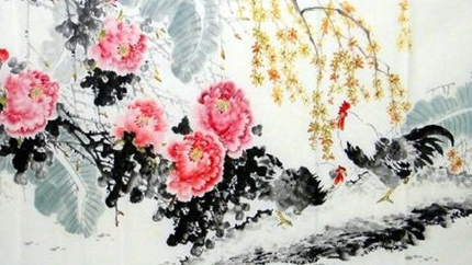 花鸟画是中国绘画的一种，在画法中又有哪三种技法？