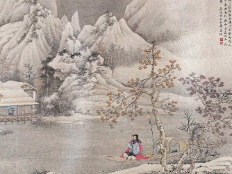 杜荀鹤所作的《春日山中对雪有作》，借乡村美景，反衬乱世不平