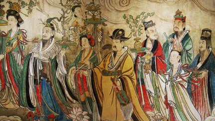 《朝元图》创作于元代时期，反映了当时怎样的艺术成就？