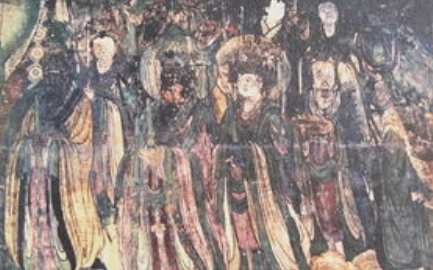 《朝元图》创作于元代时期，反映了当时怎样的艺术成就？