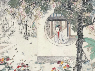李煜所作的《玉楼春;晚妆初了明肌雪》，描写了宫廷歌舞宴乐的盛况