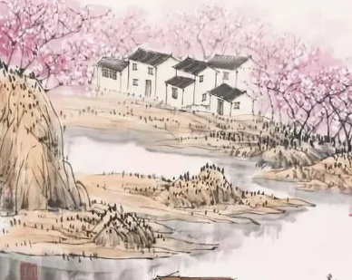 张旭所作的《桃花溪》，抒写向往世外桃源，追求美好生活的心情