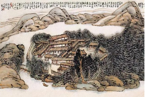 唐代林宽所作的《终南山》，蕴含对现实生活的无奈之情