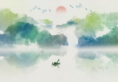 白居易所作的《南湖早春》，写出美景的同时表达贬官远方的抑郁心情