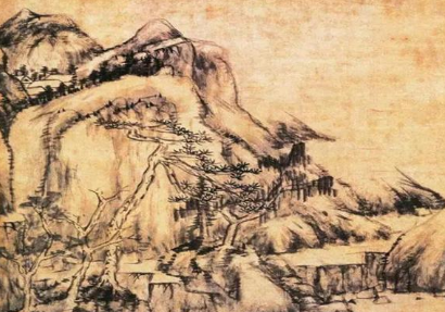 《画松》唐朝诗僧景云所作，借由松树传递作者的真实意图