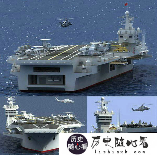 澳媒：中国将部署三个航母战斗群 新航母超8万吨
