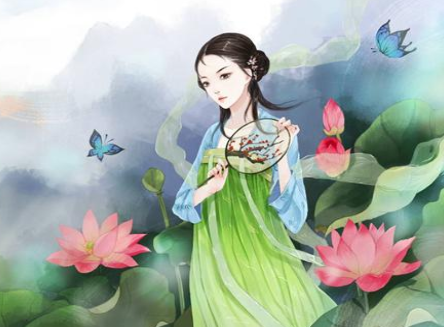 《采莲曲》刘方平所作，彰显采莲女与众不同的美好