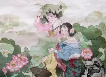 李白的《采莲曲》描绘出了什么样的采莲女？