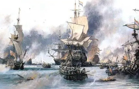 料罗湾海战后荷兰的“进贡”与中国的崛起