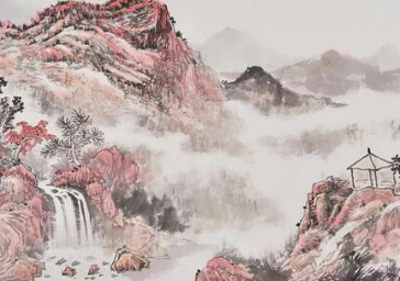 韩愈所作的《花岛》，描写一座开满鲜花的江中小岛的美丽景色
