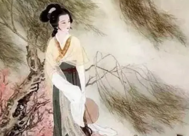 王昌龄所作的《西宫春怨》，刻画了一个被幽闭在深宫里少女的形象