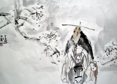 孟浩然所作的《南归阻雪》，表达了诗人忧郁和冷漠的心情